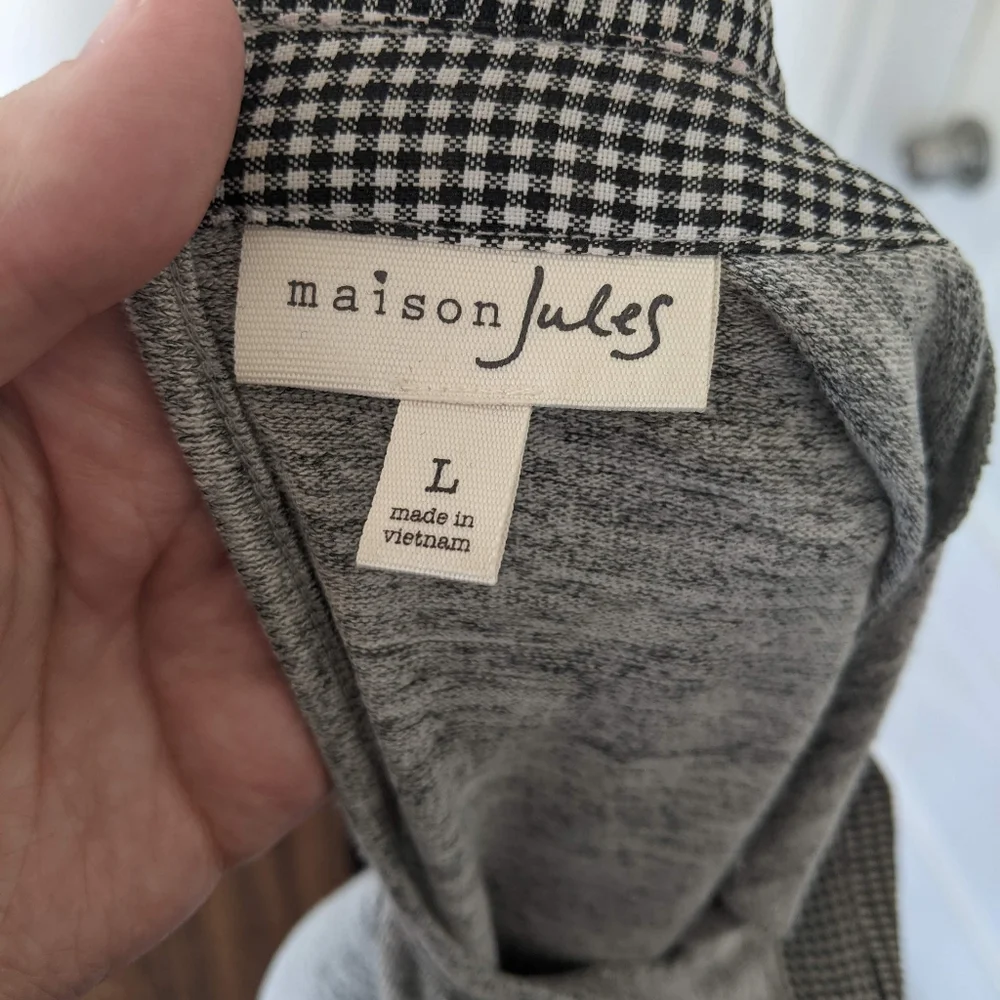 Maison Jules Peter pan collar dress - Picture 13 of 13